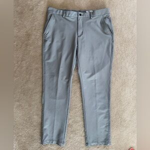Greg Norman Collection Light Gray Men's Pants - Modern Straight